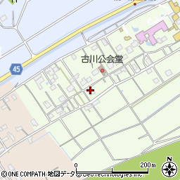 島根県安来市古川町135周辺の地図
