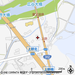 兵庫県養父市上野1051周辺の地図