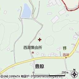 千葉県長生郡長南町豊原1302-1周辺の地図