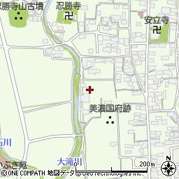 岐阜県不破郡垂井町府中1869周辺の地図