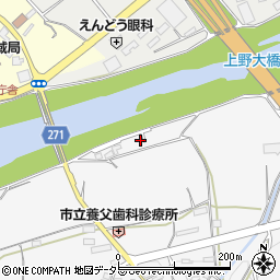 兵庫県養父市上野230周辺の地図