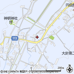 岐阜県多治見市大薮町1448周辺の地図