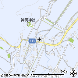 岐阜県多治見市大薮町1418周辺の地図
