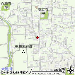 岐阜県不破郡垂井町府中2427周辺の地図