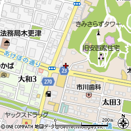 ヴァルト太田周辺の地図