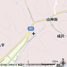 愛知県犬山市今井山神洞33周辺の地図