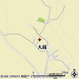 千葉県市原市大蔵周辺の地図
