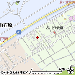 島根県安来市古川町96周辺の地図