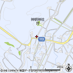 岐阜県多治見市大薮町1412周辺の地図