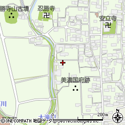 岐阜県不破郡垂井町府中1865周辺の地図
