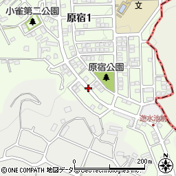 戸塚台中央周辺の地図