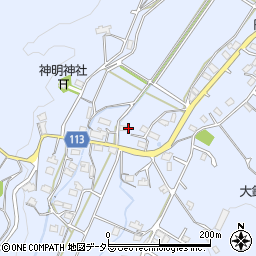 岐阜県多治見市大薮町1439周辺の地図