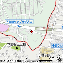 神奈川県横浜市戸塚区下倉田町1864周辺の地図