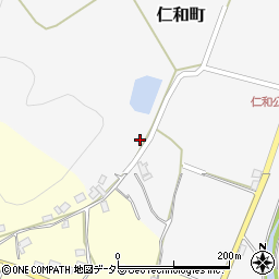 京都府綾部市仁和町松本岡周辺の地図