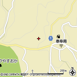 長野県下伊那郡泰阜村3364周辺の地図