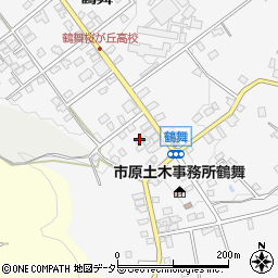 千葉県市原市鶴舞308-2周辺の地図