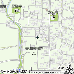 岐阜県不破郡垂井町府中2520周辺の地図