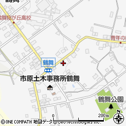 千葉県市原市鶴舞301周辺の地図