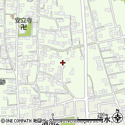 岐阜県不破郡垂井町府中2483-1周辺の地図