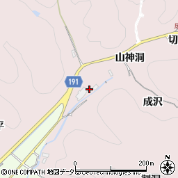 愛知県犬山市今井山神洞4-1周辺の地図