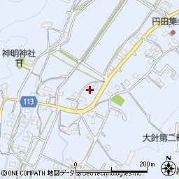 岐阜県多治見市大薮町1463周辺の地図