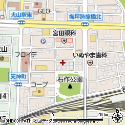 合資会社岩竹支店周辺の地図