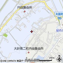 岐阜県多治見市大薮町1573-39周辺の地図