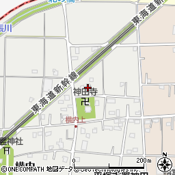 神奈川県平塚市横内459周辺の地図