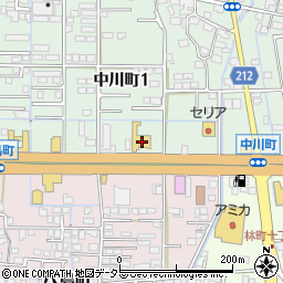 トヨタカローラネッツ岐阜カローラ大垣北店周辺の地図