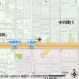 トヨタカローラネッツ岐阜　ネッツ大垣北店周辺の地図