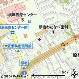 横浜調剤薬局周辺の地図