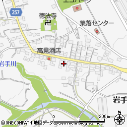 岐阜県不破郡垂井町岩手2463周辺の地図