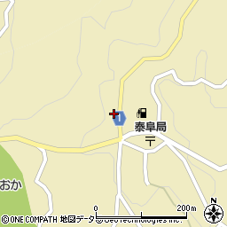 長野県下伊那郡泰阜村3340周辺の地図