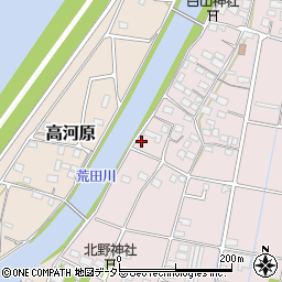 岐阜県岐阜市次木622周辺の地図