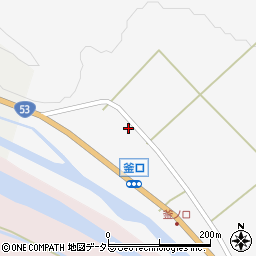 鳥取県鳥取市河原町釜口1452周辺の地図