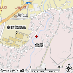 神奈川県秦野市曽屋3651-28周辺の地図