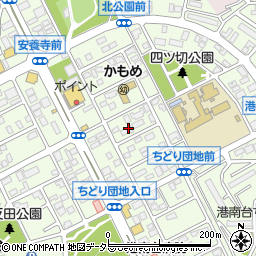 ジャパンケア横浜港南台 小規模多機能周辺の地図