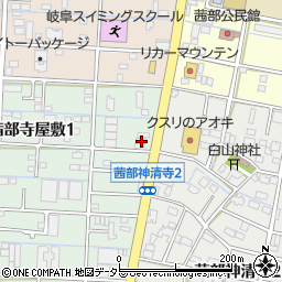 マスプロ電工岐阜営業所周辺の地図