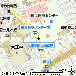 横浜医療センター前周辺の地図