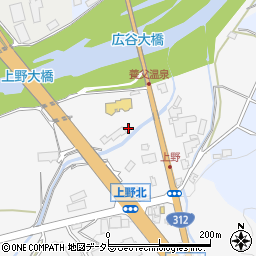 兵庫県養父市上野300周辺の地図