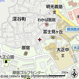 ダイヤモンドヒルズ横浜原宿周辺の地図