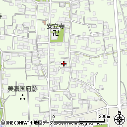 岐阜県不破郡垂井町府中2477周辺の地図