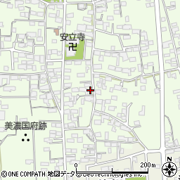 岐阜県不破郡垂井町府中2466-1周辺の地図