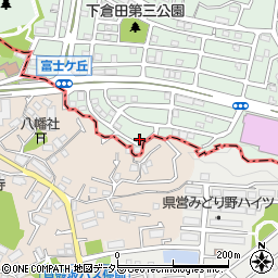 神奈川県横浜市戸塚区下倉田町828-360周辺の地図