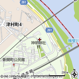 岐阜県大垣市新開町67周辺の地図