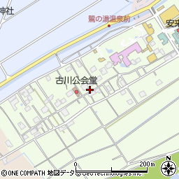 島根県安来市古川町234-1周辺の地図