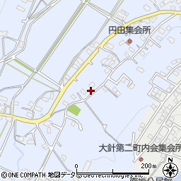 岐阜県多治見市大薮町1604-1周辺の地図