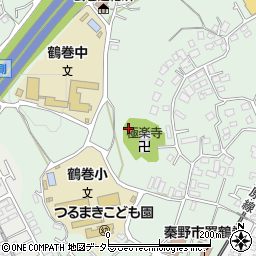 神奈川県秦野市鶴巻周辺の地図