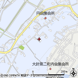 岐阜県多治見市大薮町1616-39周辺の地図