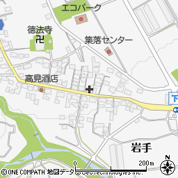 岐阜県不破郡垂井町岩手2509周辺の地図